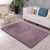 Nordic Solid Color Rug Multi Color PVC Indoor Rug Pet Friendly Anti-Slip Backing Area Carpet for Living Room Dark Purple Clearhalo 'Area Rug' 'Casual' 'Rugs' Rug' 2288040
