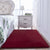 Simple Bedroom Rug Multi Colored Solid Color Area Rug Non-Slip Backing Pet Friendly Indoor Rug Red Clearhalo 'Area Rug' 'Casual' 'Rugs' Rug' 2288076
