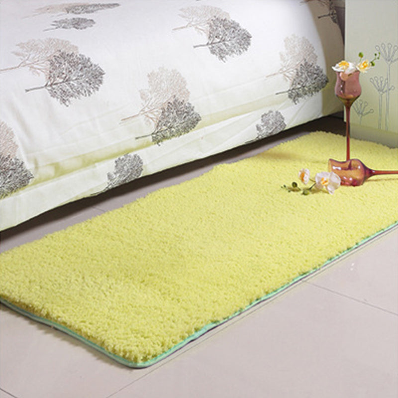 Cute Solid Color Rug Multi Colored Acrylic Area Carpet Pet Friendly Stain-Resistant Washable Indoor Rug for Room Fruit Green Clearhalo 'Area Rug' 'Casual' 'Rugs' Rug' 2288083