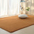 Simple Multi Color Relaxing Rug Polyster Solid Color Indoor Rug Non-Slip Pet Friendly Carpet for Home Khaki Clearhalo 'Area Rug' 'Casual' 'Rugs' Rug' 2288111