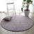 Contemporary Living Room Rug Multi Color Solid Color Area Carpet Polyster Non-Slip Backing Easy Care Rug Dark Purple Clearhalo 'Area Rug' 'Casual' 'Rugs' Rug' 2288237