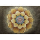 Casual Home Decoration Rug Multi Color Flower Printed Indoor Rug Lamb Wool Non-Slip Pet Friendly Carpet Yellow-Gray Clearhalo 'Area Rug' 'Rug' 2288247