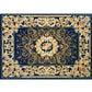 Multi Colored Chinoiserie Rug Polyster Floral Printed Indoor Rug Easy Care Pet Friendly Area Carpet for Parlor Dark Gold Clearhalo 'Area Rug' 'Rug' 2288317