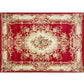 Multi Colored Chinoiserie Rug Polyster Floral Printed Indoor Rug Easy Care Pet Friendly Area Carpet for Parlor Copper Clearhalo 'Area Rug' 'Rug' 2288319