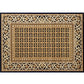 Multi Colored Chinoiserie Rug Polyster Floral Printed Indoor Rug Easy Care Pet Friendly Area Carpet for Parlor Brown Clearhalo 'Area Rug' 'Rug' 2288323