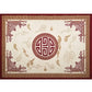 Multi Colored Chinoiserie Rug Polyster Floral Printed Indoor Rug Easy Care Pet Friendly Area Carpet for Parlor Red Clearhalo 'Area Rug' 'Rug' 2288326