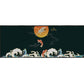 Retro Bedroom Rug Multi Color Chinese Print Rug Cotton Blend Non-Slip Stain-Resistant Indoor Rug Black 1'6" x 3'11" Clearhalo 'Area Rug' 'Rug' 2288347