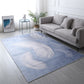 Gray Feather Rug Polyster Novelty Area Carpet Anti-Slip Backing Easy Care Indoor Rug for Living Room Clearhalo 'Area Rug' 'Modern' 'Rugs' Rug' 2288418