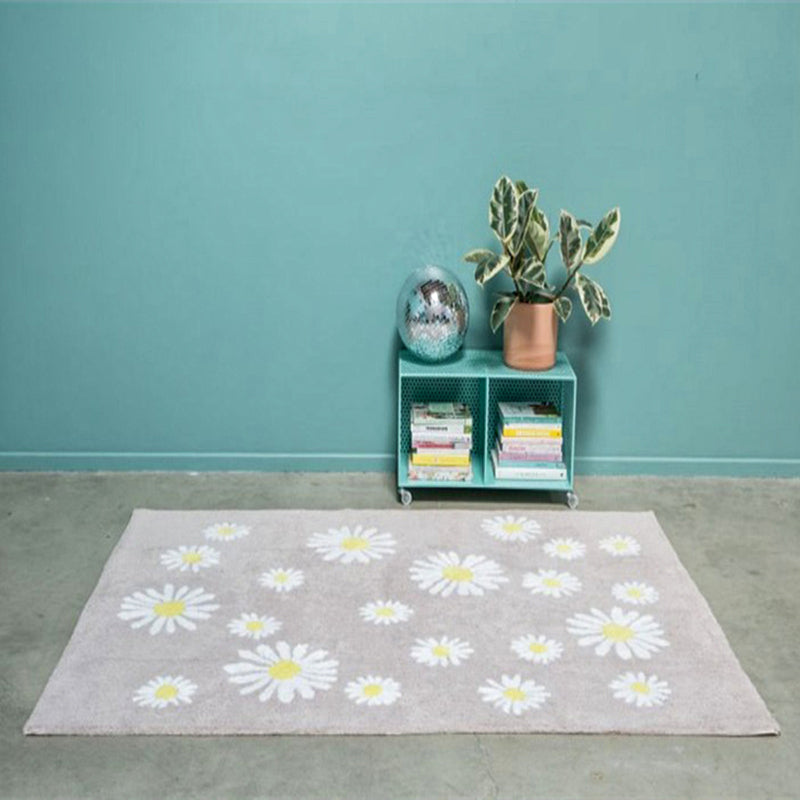 Country Floral Printed Rug Multi Color Polypropylene Indoor Rug Non-Slip Backing Easy Care Carpet for Room Clearhalo 'Area Rug' 'French Country' 'Rugs' Rug' 2288425
