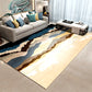Multi-Colored Chinese Rug Cotton Blend Flower Pattern Indoor Rug Non-Slip Backing Pet Friendly Carpet for Parlor Light Gold Clearhalo 'Area Rug' 'Rug' 2289628