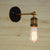 Antiqued Brass Naked Bulb Base Wall Lamp Industrial Metal 1 Head Garage Wall Sconce with Swivel Brass Clearhalo 'Art deco wall lights' 'Cast Iron' 'Glass' 'Industrial wall lights' 'Industrial' 'Middle century wall lights' 'Modern' 'Rustic wall lights' 'Tiffany' 'Traditional wall lights' 'Wall Lamps & Sconces' 'Wall Lights' Lighting' 2289650