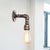Right Angle Metal Wall Lighting Sconce Industrial 1 Head Bedroom Wall Mount Lamp in Bronze Bronze Clearhalo 'Art deco wall lights' 'Cast Iron' 'Glass' 'Industrial wall lights' 'Industrial' 'Middle century wall lights' 'Modern' 'Rustic wall lights' 'Tiffany' 'Traditional wall lights' 'Wall Lamps & Sconces' 'Wall Lights' Lighting' 2289797