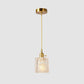 1-Light Pendant Light Antique Shaded Clear Glass Hanging Light Fixture for Dining Room Clearhalo 'Ceiling Lights' 'Glass shade' 'Glass' 'Industrial Pendants' 'Industrial' 'Middle Century Pendants' 'Pendant Lights' 'Pendants' 'Tiffany' Lighting' 2290025