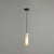Tubular Bedroom Pendulum Light Marble Minimalistic Hanging Ceiling Light in White 1 White Clearhalo 'Ceiling Lights' 'Modern Pendants' 'Modern' 'Pendant Lights' 'Pendants' Lighting' 2290396