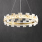 Marble Circle Hanging Lamp Minimalism White and Brass LED Pendant Light for Dining Room Clearhalo 'Ceiling Lights' 'Modern Pendants' 'Modern' 'Pendant Lights' 'Pendants' Lighting' 2290408