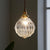 Clear Glass Globe Ceiling Light Industrial Single Restaurant Hanging Pendant Light Clear Clearhalo 'Ceiling Lights' 'Glass shade' 'Glass' 'Industrial Pendants' 'Industrial' 'Middle Century Pendants' 'Pendant Lights' 'Pendants' 'Tiffany' Lighting' 2293516
