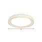 15"/19"/23" Wide Ring Acrylic Flush Lighting Contemporary Led White Flush Mount Lamp Fixture for Bedroom Clearhalo 'Ceiling Lights' 'Close To Ceiling Lights' 'Close to ceiling' 'Flush mount' Lighting' 229484