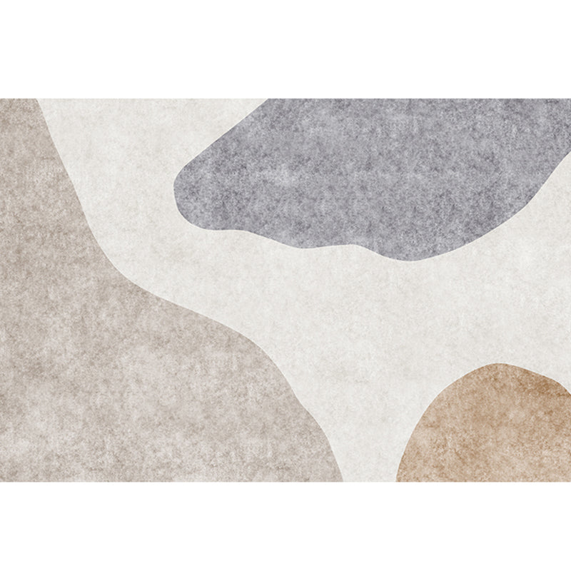 Southwestern Decoration Rug Multi Color Colorblock Indoor Rug Synthetics Easy Care Pet Friendly Area Carpet Silver Gray Clearhalo 'Area Rug' 'Rug' 2295819