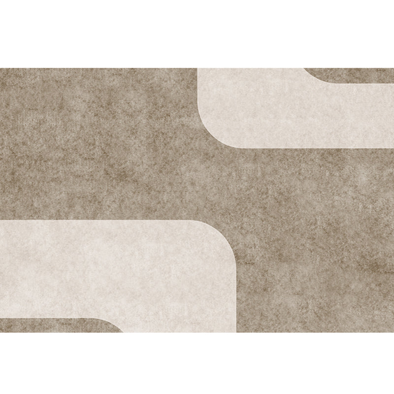 Southwestern Decoration Rug Multi Color Colorblock Indoor Rug Synthetics Easy Care Pet Friendly Area Carpet Gray-Khaki Clearhalo 'Area Rug' 'Rug' 2295821