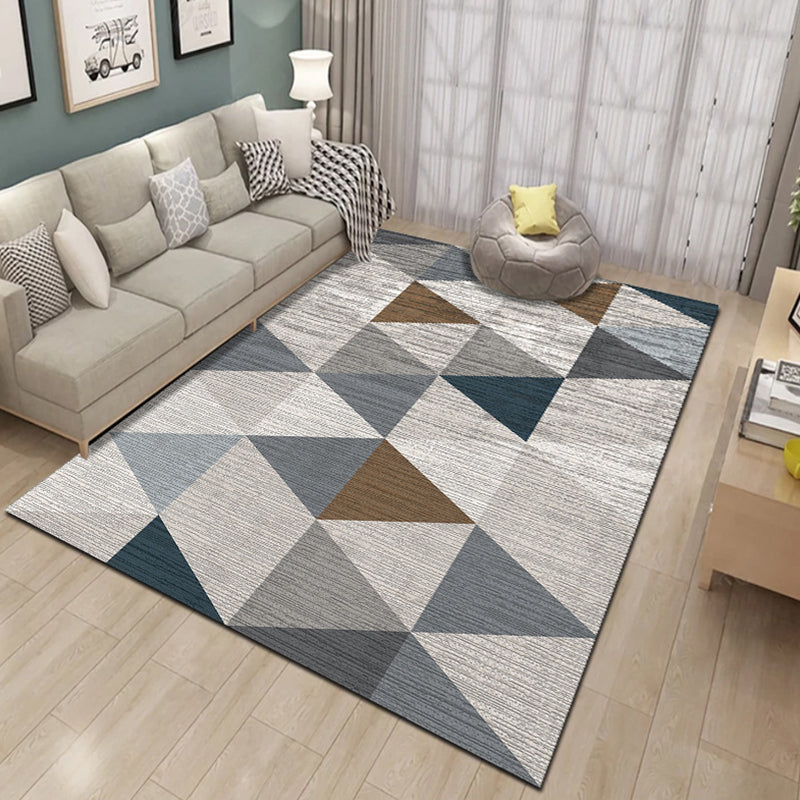 Formal Plant Printed Rug Multi Colored Polyster Indoor Rug Non-Slip Pet Friendly Washable Area Carpet for Parlor Clearhalo 'Area Rug' 'Modern' 'Rugs' Rug' 2295934