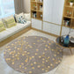 Nordic Decoration Rug Multi Color Floral Print Indoor Rug Polypropylene Anti-Slip Pet Friendly Carpet Brown Clearhalo 'Area Rug' 'Modern' 'Rugs' Rug' 2295975