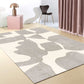 Relaxing Color Block Rug Multi Colored Cotton Blend Indoor Rug Easy Care Machine Washable Carpet for Living Room Grey Clearhalo 'Area Rug' 'Rug' 2296079