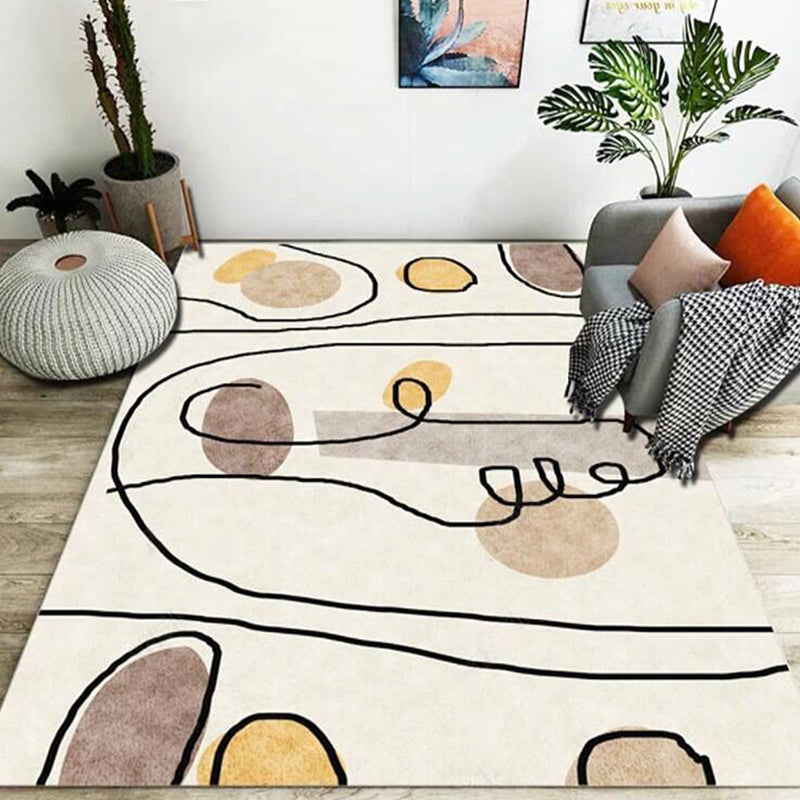 Western Decoration Rug Multi Colored Color Block Indoor Rug Cotton ...