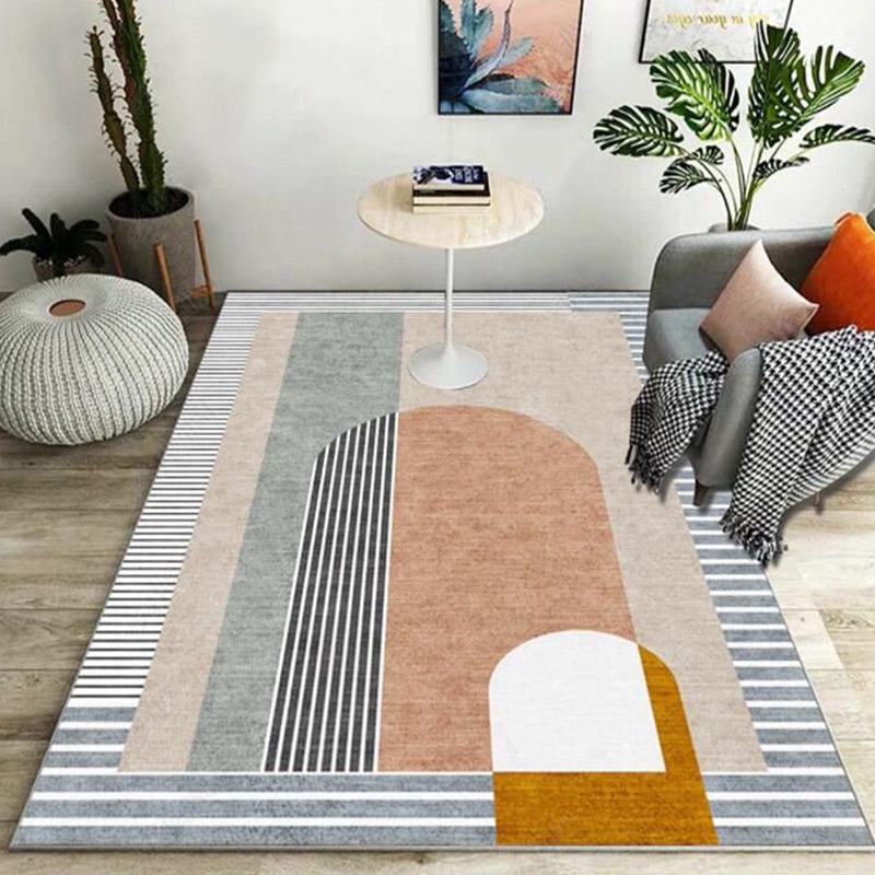 Multi Color Block Rug Western Decoration Rug Multi Colored Color Block Indoor Rug Cotton ...