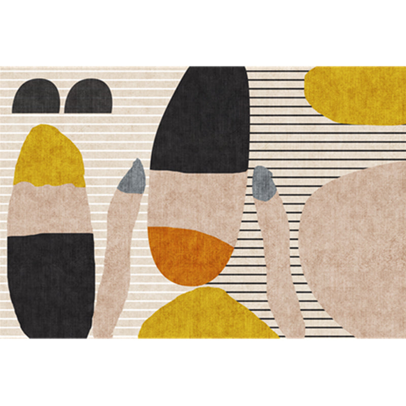 Western Decoration Rug Multi Colored Color Block Indoor Rug Cotton ...