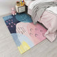 Nordic Bedroom Rug Multi Colored Color Block Indoor Rug Cotton Blend Easy Care Washable Area Carpet Clearhalo 'Area Rug' 'Rug' 2296089