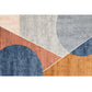 Western Home Decor Rug Multi Colored Painting Indoor Rug Cotton Blend Easy Care Washable Area Rug Gray-Blue Clearhalo 'Area Rug' 'Rug' 2296111