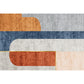 Western Home Decor Rug Multi Colored Painting Indoor Rug Cotton Blend Easy Care Washable Area Rug Red-Gray Clearhalo 'Area Rug' 'Rug' 2296114