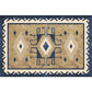 Retro Multicolor Moroccan Rug Polyster Geo Pattern Indoor Rug Anti-Slip Backing Pet Friendly Area Carpet for Bedroom Tan Clearhalo 'Area Rug' 'Moroccan' 'Rugs' Rug' 2296211