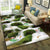 Multicolor Living Room Rug Trendy Floral Print Indoor Rug Cotton Blend Easy Care Pet Friendly Carpet Dark Army Green Clearhalo 'Area Rug' 'Rug' 2296262