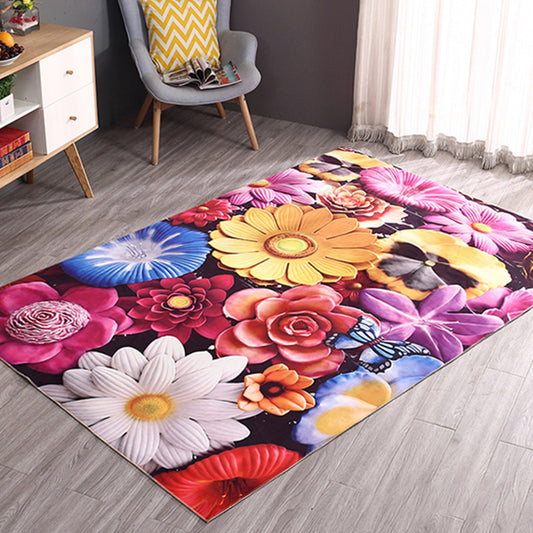 Modern Home Decoration Rug Multicolor Geography Area Rug Polyster Easy Care Washable Indoor Rug Clearhalo 'Area Rug' 'Rug' 2296268