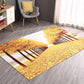 Modern Home Decoration Rug Multicolor Geography Area Rug Polyster Easy Care Washable Indoor Rug Yellow Clearhalo 'Area Rug' 'Rug' 2296269