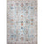 Vintage Living Room Rug Multi Colored Flower Printed Indoor Rug Polyster Pet Friendly Machine Washable Carpet Beige Clearhalo 'Area Rug' 'Moroccan' 'Rugs' Rug' 2296421