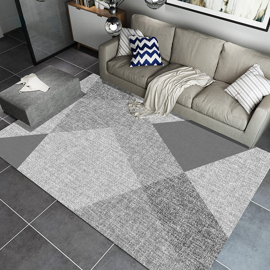 Formal Parlor Rug Multi Colored Geometric Pattern Indoor Rug Polypropylene Pet Friendly Easy Care Area Carpet Clearhalo 'Area Rug' 'Modern' 'Rugs' Rug' 2300154