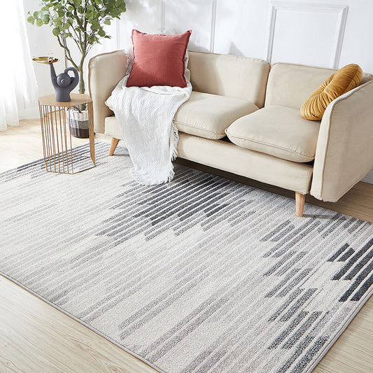Modern Geometric Rug Multi Colored Polyster Indoor Rug Non-Slip Backing Pet Friendly Area Carpet for Living Room Clearhalo 'Area Rug' 'Modern' 'Rugs' Rug' 2300181