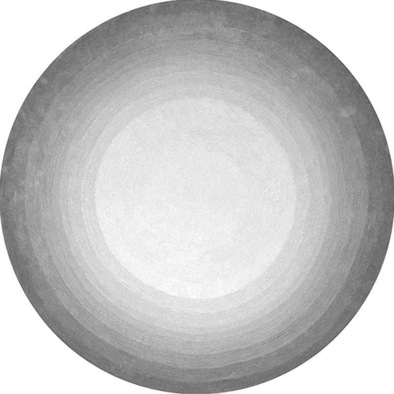 Multicolored Nordic Rug Lamb Wool Geometric Print Indoor Rug Anti-Slip Backing Pet Friendly Area Carpet for Decoration Gray-White Clearhalo 'Area Rug' 'Modern' 'Rugs' Rug' 2300249