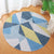 Cute Bedroom Rug Multi Colored Cartoon Printed Area Carpet Synthetics Non-Slip Backing Washable Indoor Rug Blue-Yellow Clearhalo 'Area Rug' 'Modern' 'Rugs' Rug' 2300260