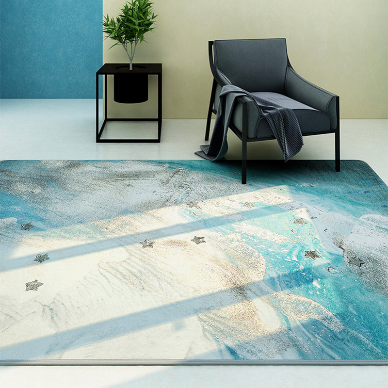 Modern Decoration Rug Multi Colored Abstract Patterned Area Carpet Polyster Non-Slip Backing Pet Friendly Rug Clearhalo 'Area Rug' 'Modern' 'Rugs' Rug' 2300323
