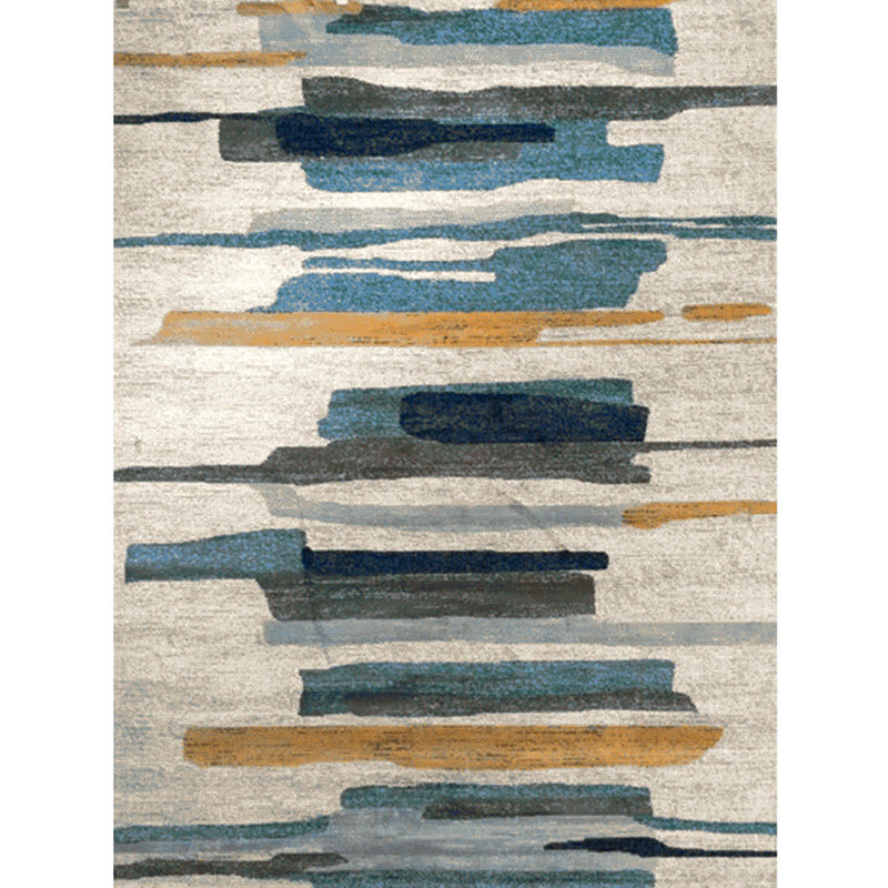 Relaxing Abstract Rug Multi Colored Synthetics Indoor Rug Non-Slip Backing Pet Friendly Area Carpet for Living Room Clearhalo 'Area Rug' 'Modern' 'Rugs' Rug' 2300367