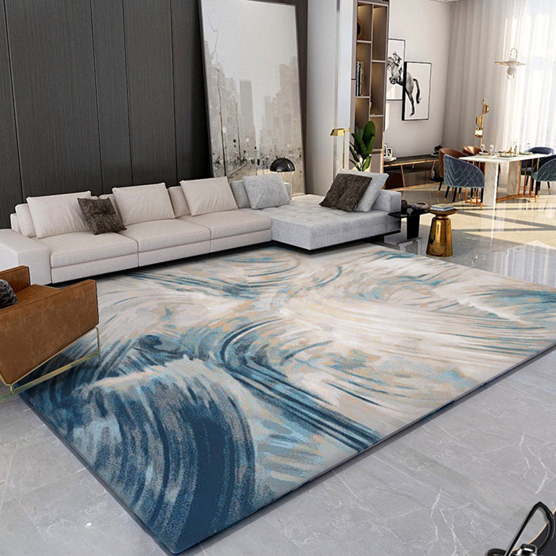 Novelty Decoration Rug Multi Colored Abstract Printed Indoor Rug Pet Polyster Friendly Easy Care Washable Area Carpet Clearhalo 'Area Rug' 'Modern' 'Rugs' Rug' 2300395