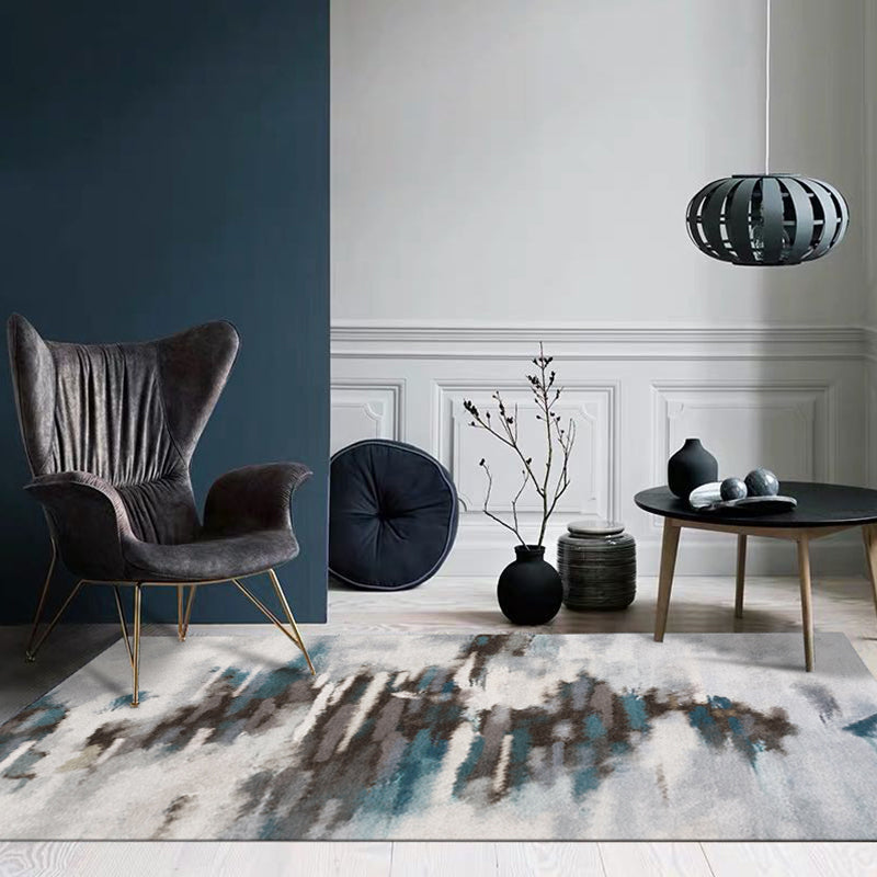 Modern Decoration Rug Multi Colored Abstract Patterned Indoor Rug Synthetics Anti-Slip Pet Friendly Carpet Clearhalo 'Area Rug' 'Modern' 'Rugs' Rug' 2300422