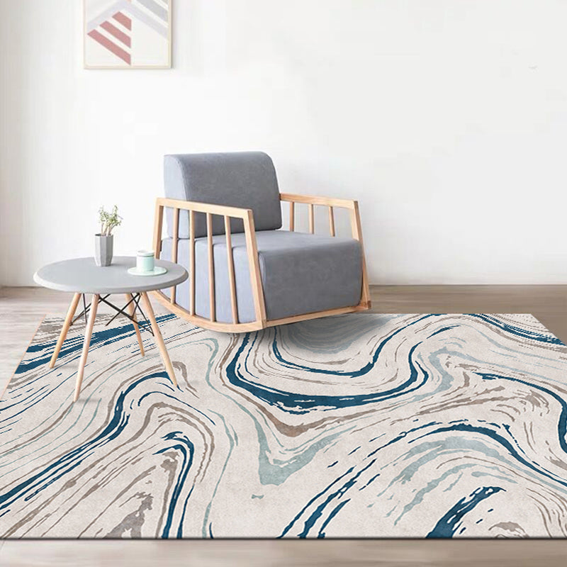 Modern Decoration Rug Multi Colored Abstract Patterned Indoor Rug Synthetics Anti-Slip Pet Friendly Carpet Clearhalo 'Area Rug' 'Modern' 'Rugs' Rug' 2300426