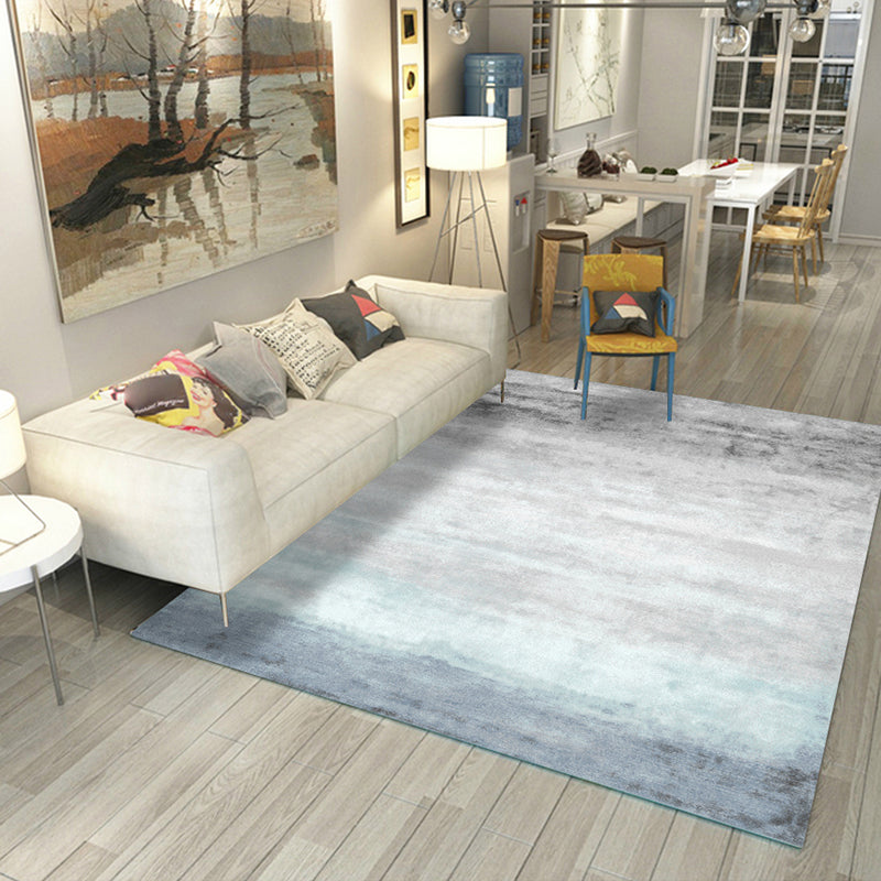 Modern Living Room Rug Multi Colored Abstact Print Indoor Rug Cotton Blend Easy Care Pet Friendly Area Carpet Gray-Khaki Clearhalo 'Area Rug' 'Modern' 'Rugs' Rug' 2300650