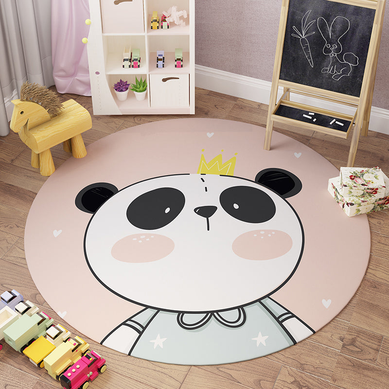 Cute Kids Room Rug Multi Colored Cartoon Printed Indoor Rug ...