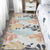 Scandinavian Bedroom Rug Multi Colored Color Blocked Indoor Rug Synthetics Non-Slip Machine Washable Carpet Orange Clearhalo 'Area Rug' 'Rug' 2300942