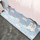Leisure Decoration Rug Multi Colored Cartoon Pattern Indoor Rug Anti-Slip Backing Pet Friendly Washable Carpet Sky Blue Clearhalo 'Area Rug' 'Rug' 2301023